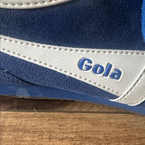 Gola Blue and White Athletic Shoes - Picture 7 of 14